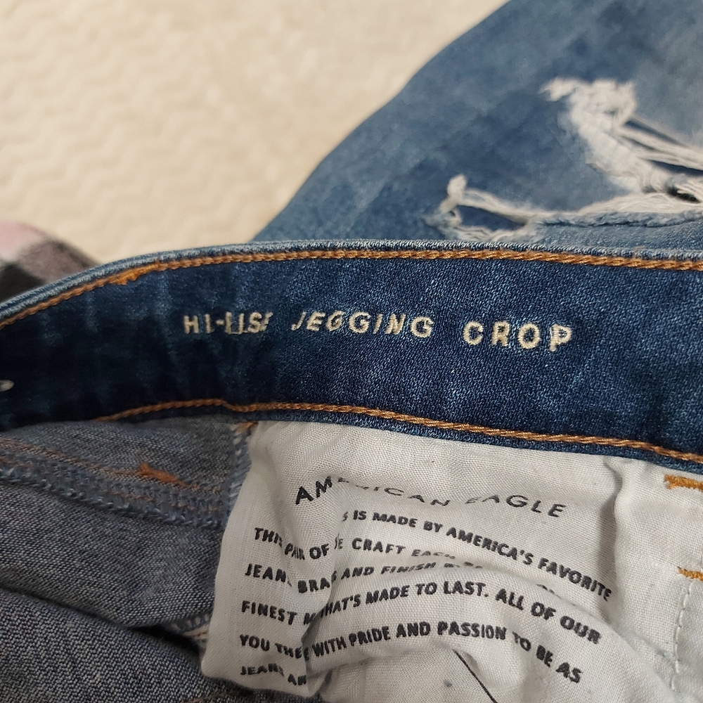 !!NEW!! AEO Hi-rise Jegging Crop - Picture 7 of 9